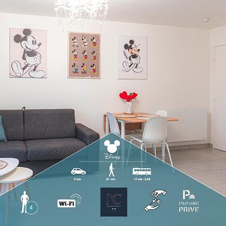 *Disneyland-Paris* 4Pers, Parking, Wifi Chessy  Zewnętrze zdjęcie